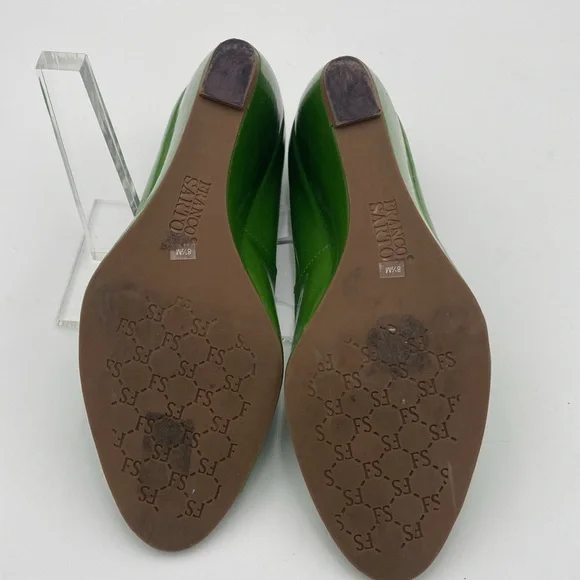 KELLY GREEN WEDGES by Franco Sarto - Picture 6 of 11
